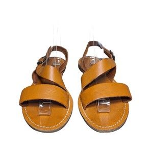Madewell Tan Leather Sandals